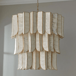 Cascara Shell Chandelier