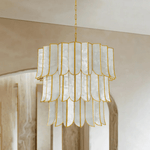 Cascara Shell Chandelier