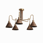 Bravik Wood Chandelier