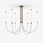 Serpentine Halo Chandelier