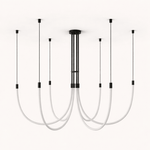 Serpentine Halo Chandelier