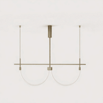 Serpentine Halo Chandelier