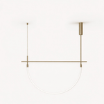 Serpentine Halo Chandelier