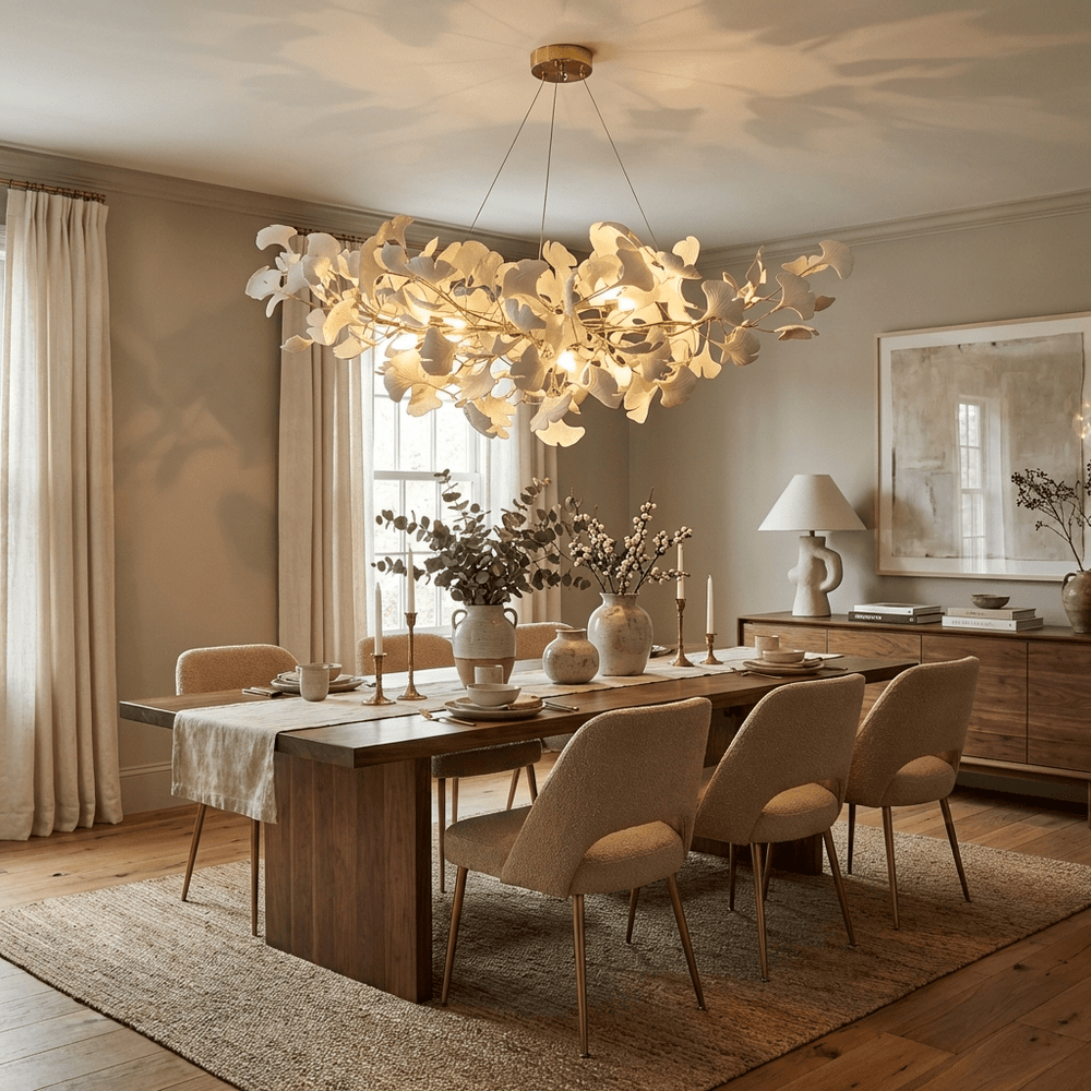 Horizon Bloom Gingko Chandelier