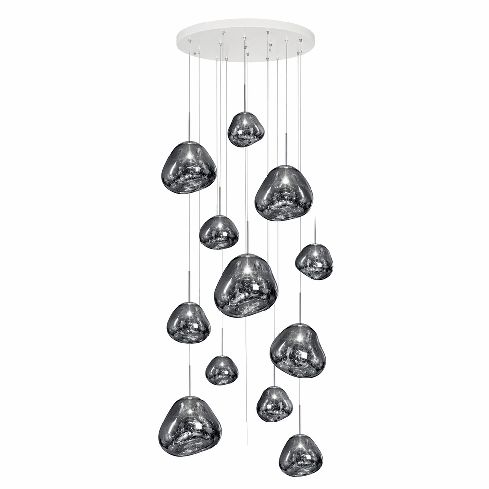 Multi Lava Round Pendant Lamp