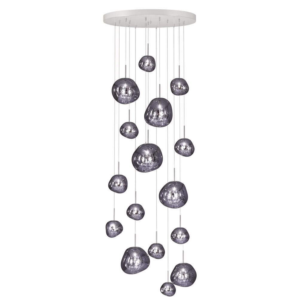 Multi Lava Round Pendant Lamp