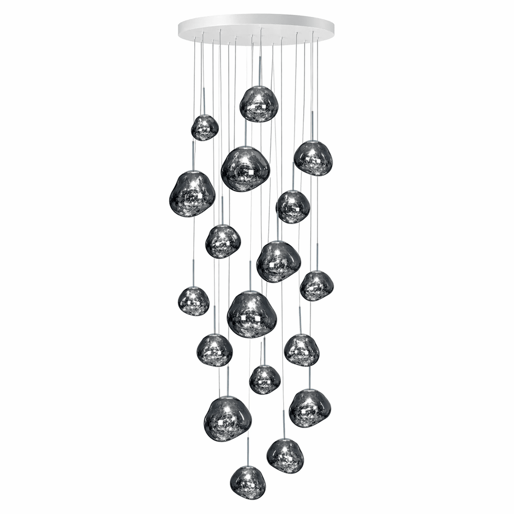 Multi Lava Round Pendant Lamp
