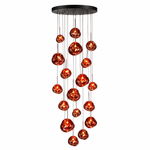 Multi Lava Round Pendant Lamp
