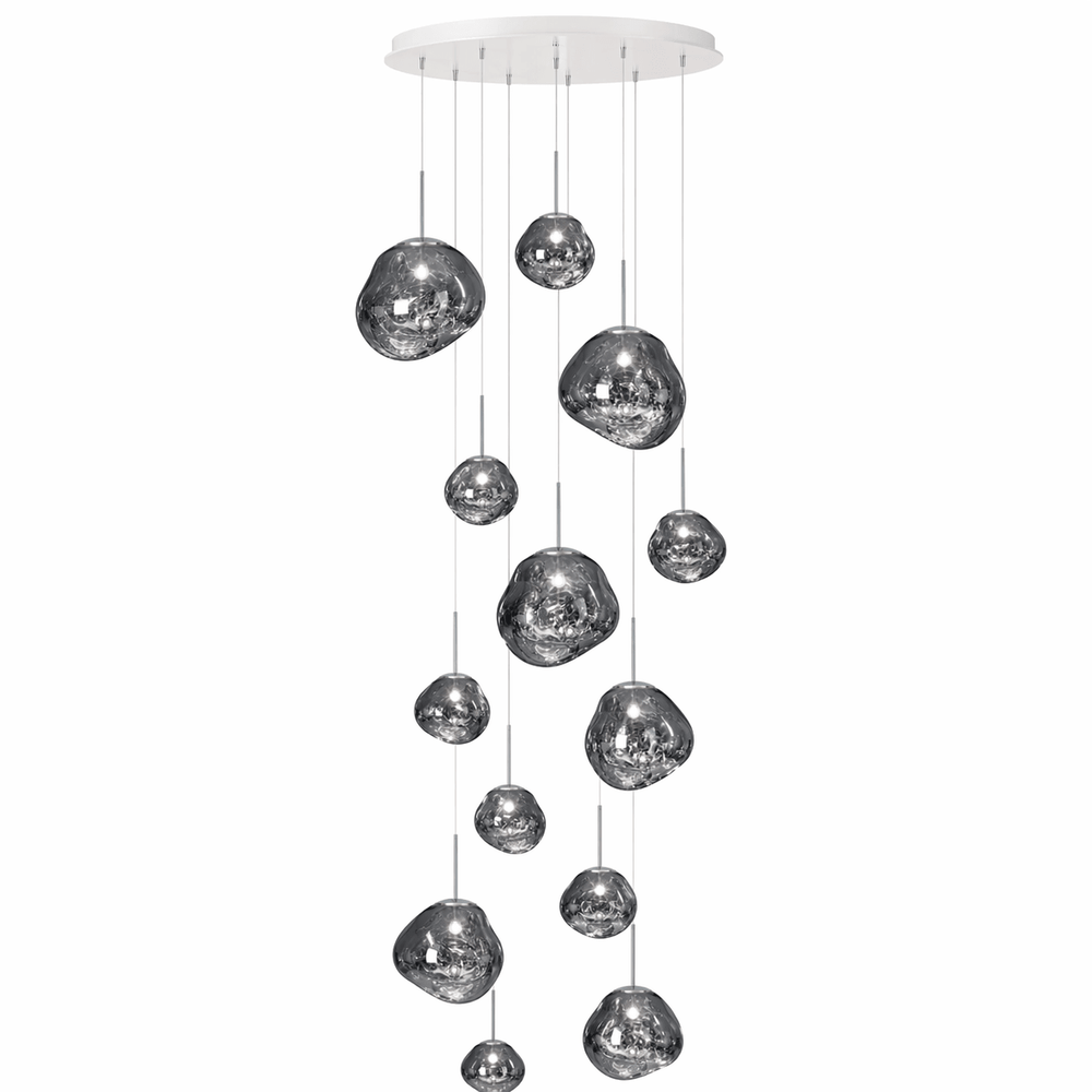 Multi Lava Round Pendant Lamp