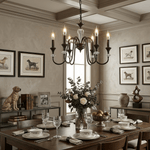Noir Candelabra Chandelier