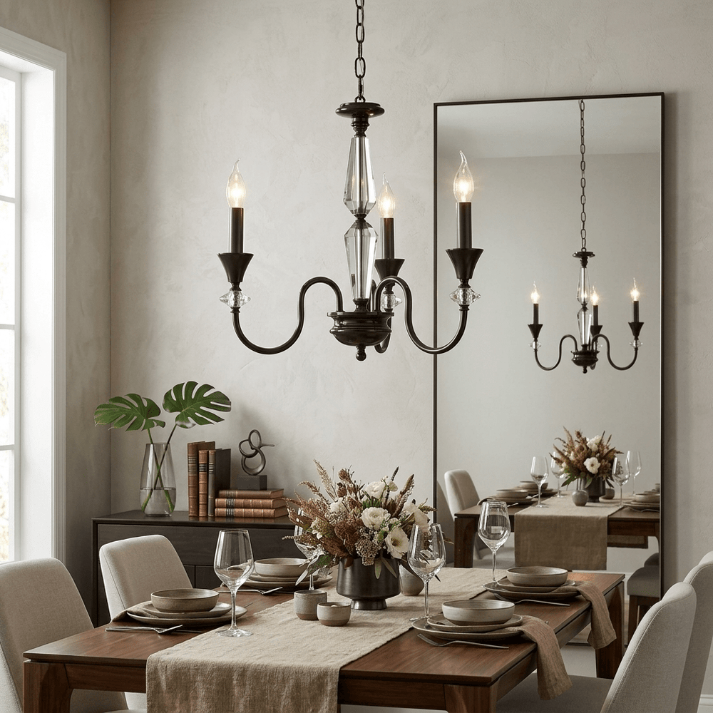 Noir Candelabra Chandelier