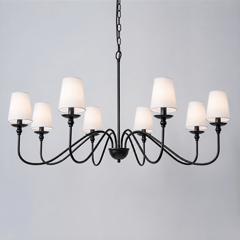 Timeless Gold Candle Chandelier