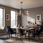 Sputnik Chrome Chandelier