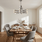 Sputnik Chrome Chandelier