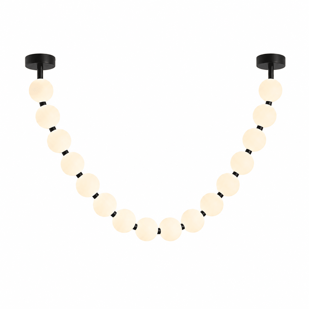 Pearl Necklace Balls Chandelier