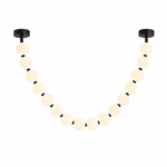 Pearl Necklace Balls Chandelier
