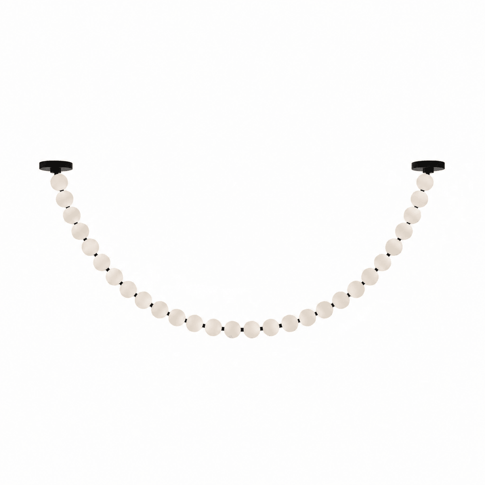 Pearl Necklace Balls Chandelier