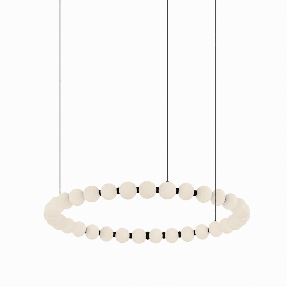 Pearl Necklace Balls Chandelier
