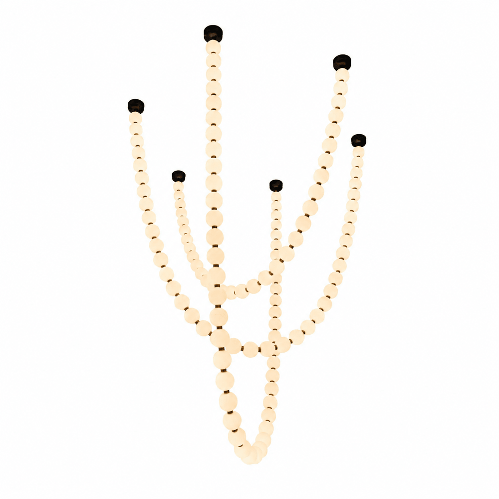 Pearl Necklace Balls Chandelier