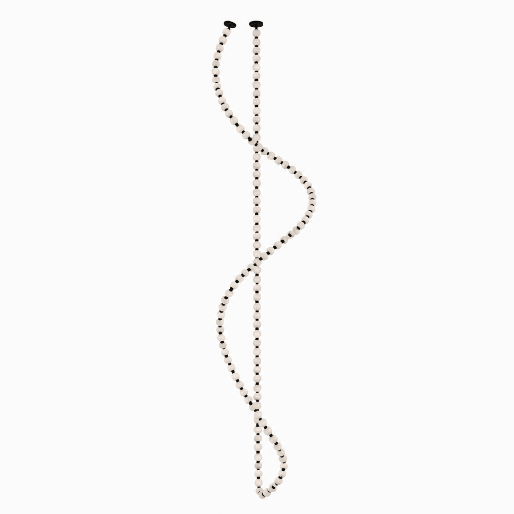 Pearl Necklace Balls Chandelier