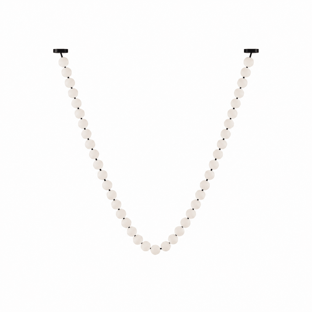 Pearl Necklace Balls Chandelier