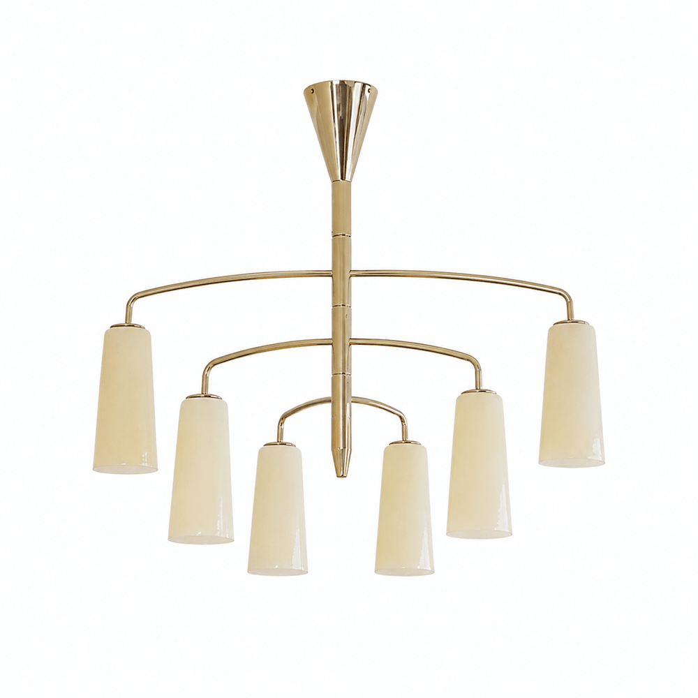 Spiral Tiered Chandelier