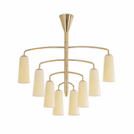 Spiral Tiered Chandelier