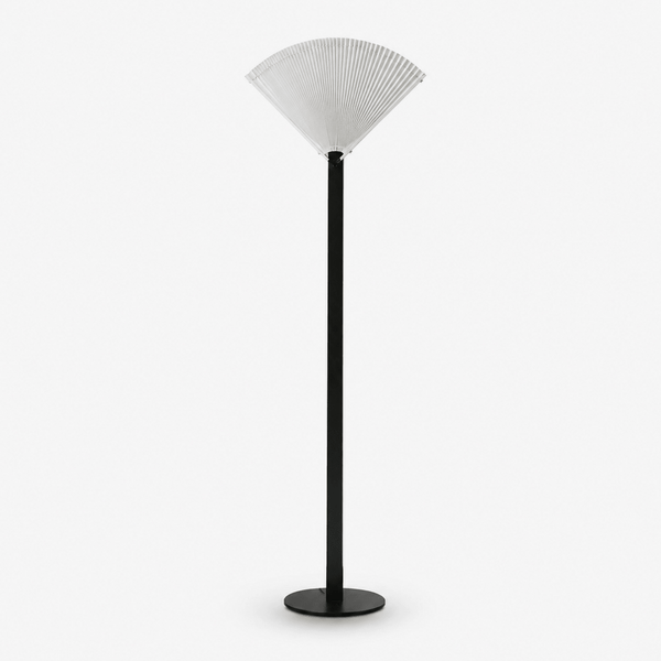Pleated Fan Floor Lamp