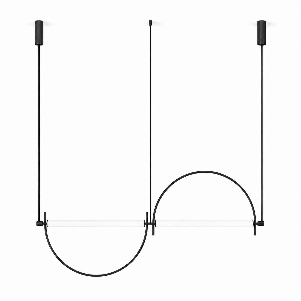 Arched Linear Led Chandelier