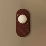 Plinto Marble Wall Sconce