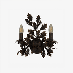Oak Leaf Wrought Sconce