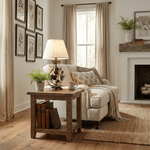 Rosaspina Wrought Iron Rose Table Lamp