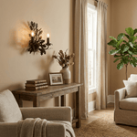 Oak Leaf Wrought Sconce