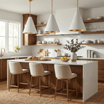 Cuspide Plaster Cone Pendant Light