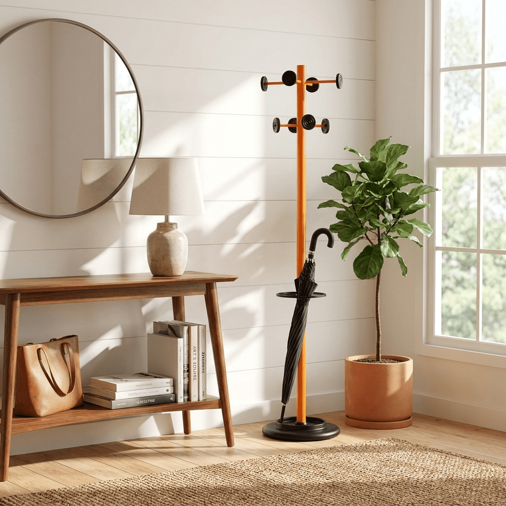 Umbrella Stand Coat Rack