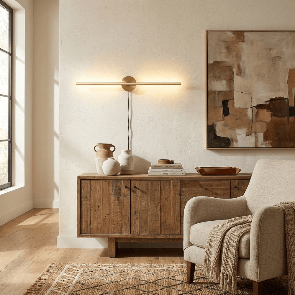 Seraphina Linear Plug-in Wall Sconce