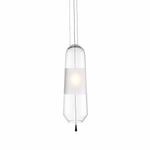 Glass Capsule Pendant Light