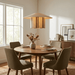 Eco Fabric Fringe Pendant Lamp