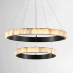Alabaster Avalon Halo Chandelier