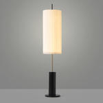 Pleated Cylinder Floor Lamp