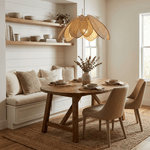 Rattan Lotus Pendant Lamp