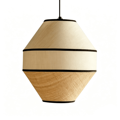Maris Raffia Pendant Light Chandelier Lumaris Dining Room
