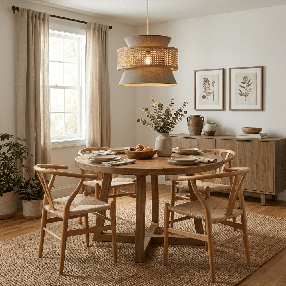 Sienna Rattan Pendant Light