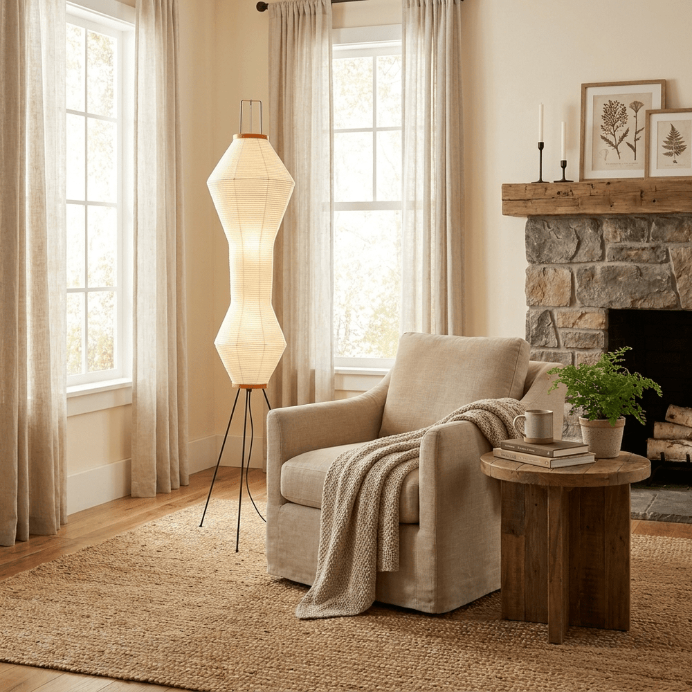 Kumo 12A Paper Floor Lamp
