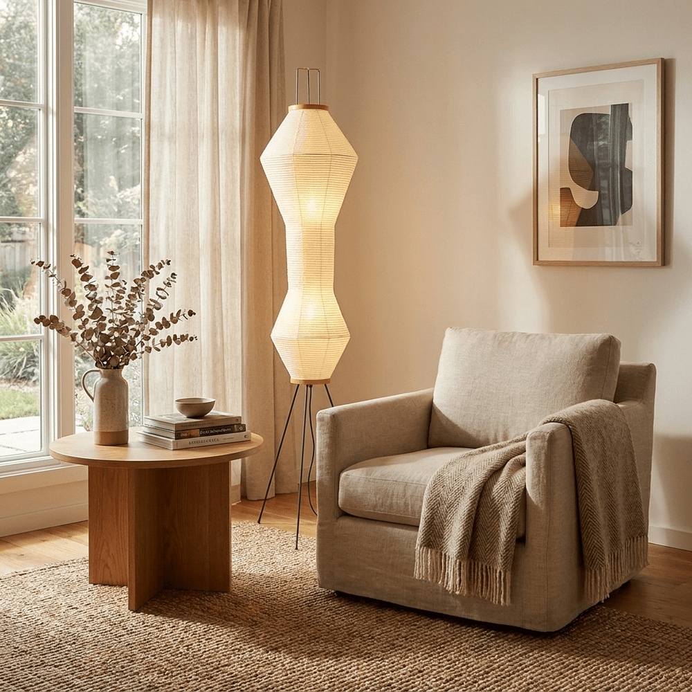 Kumo 12A Paper Floor Lamp