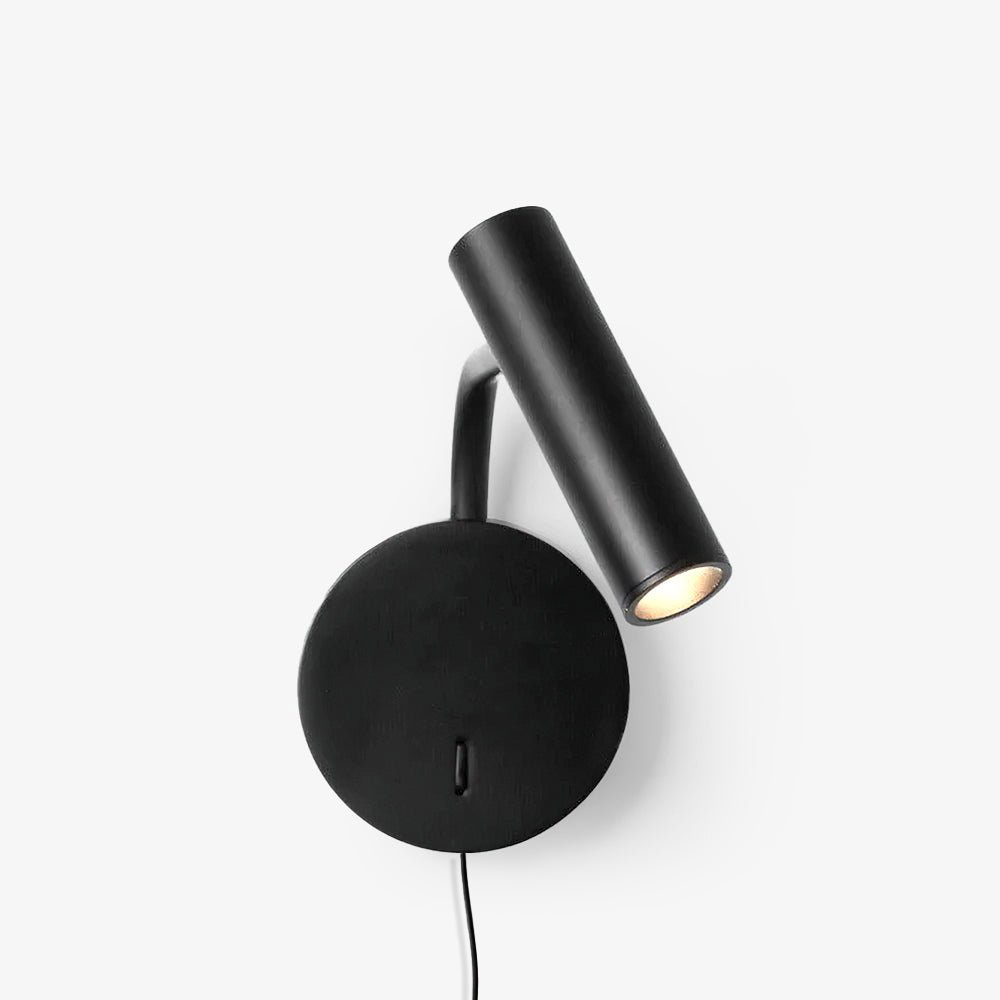 Minimalist Disc Plug-in Wall Sconce