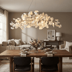 Gingko Plume Chandelier