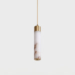 Alabaster Tala Brass Pendant Lamp
