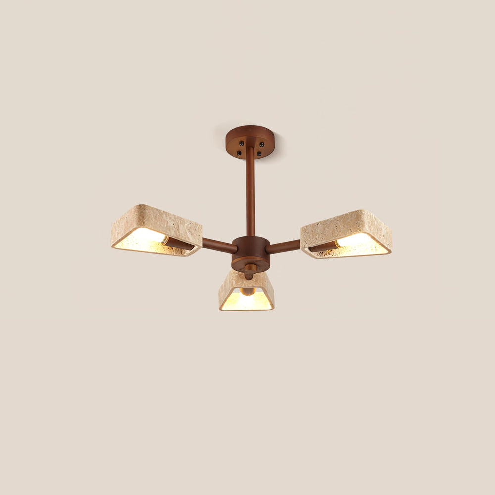 Elementa Travertone Chandelier