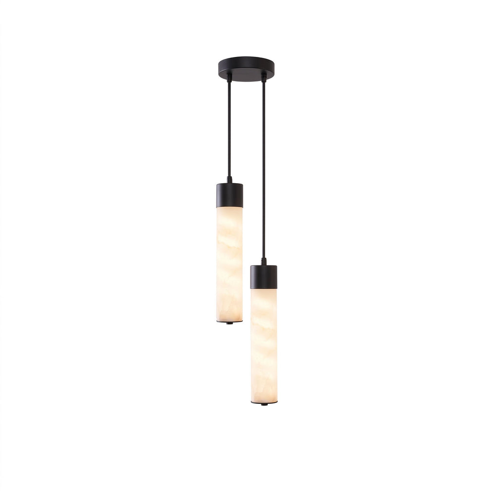 Alabaster Tala Brass Pendant Lamp